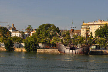 Guadalquivir river in Sevilla - 766983860