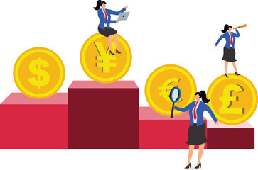 Currency Research, Currency Investment and Conversion, Global Finance Specialist, Forex Trading, Traders conducting business activities between various currencies