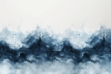 A gray background with watercolor texture and stars