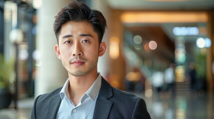 Fototapeta premium Businessman on a business trip
