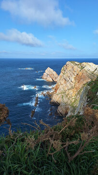 El cabo de Pe&ntilde;as es el cabo m&aacute;s septentrional del Principado de Asturias, Espa&ntilde;a,