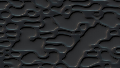 Abstract background with wavy 3d shapes for background.