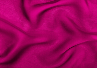 Red cloth pattern close view, textile material background