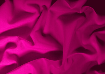 Red cloth pattern close view, textile material background