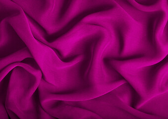 Red cloth pattern close view, textile material background