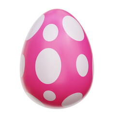 Easter Egg 3d Icon Illustration