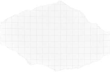 White Torn Ripped Paper Piece, Graphic Element