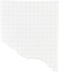 White Torn Ripped Paper Piece, Graphic Element