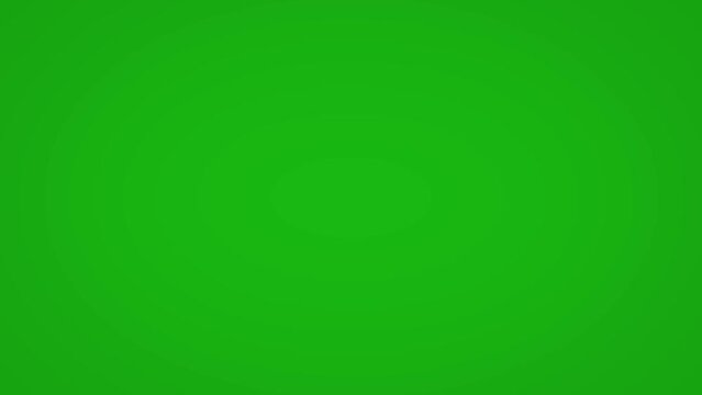 Animation old dirt wall opening to green screen and chroma key 4K.