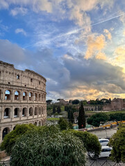 Obraz premium view of the colosseum