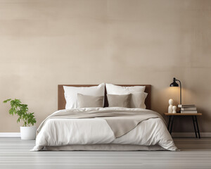 Modern Minimalist Bedroom Interior Design With Plants