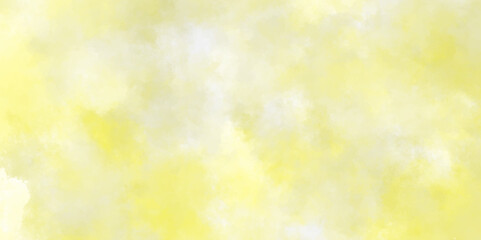 Abstract yellow background. Abstract watercolor drawing on a paper image. grunge texture and backdrop background. Abstract yellow watercolor background for your design, watercolor background concept.	