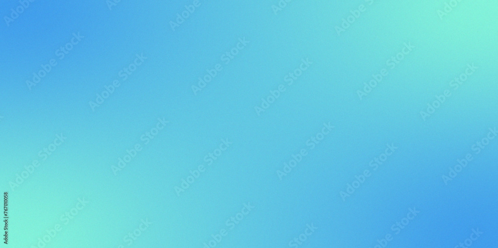 Aufkleber abstract blue and white gradient background with soft noise. natural multicolor gradient mesh. turqu