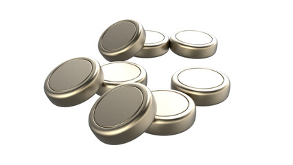 gold Coin 3d render illustration for business money investment concept