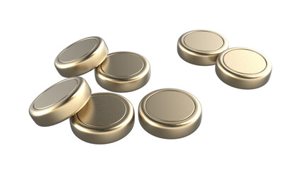 gold Coin 3d render illustration for business money investment concept