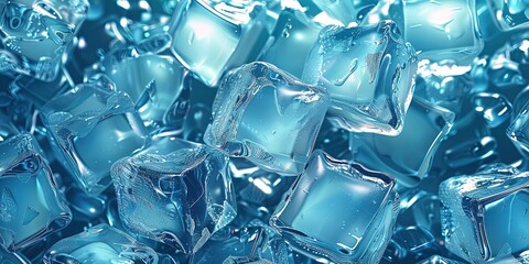 Ice cubes, frozen water, ice, for drinks, hot, background, wallpaper, mojito, sweet water.