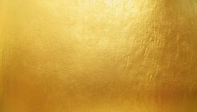 Gold background or texture and Gradients shadow of wall abstract for photo