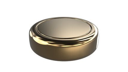 gold Coin 3d render illustration for business money investment concept