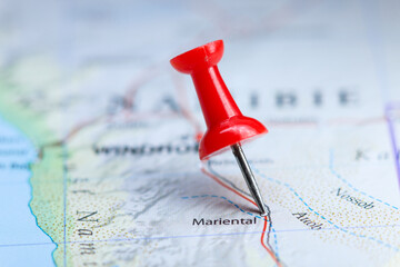 Mariental, Namibia pin on map