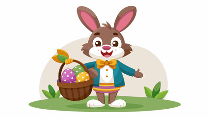 easter-rabbit-character-with-big-chocolate-basket