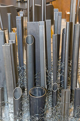 Various Steel Tubes and Pipes Metal Construction Material