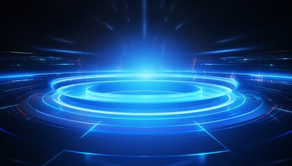 Obraz premium Futuristic technology concept background