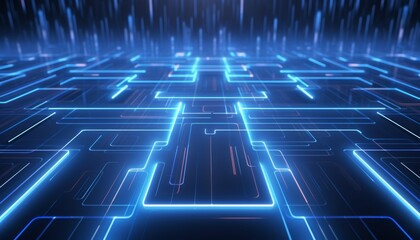 Futuristic technology concept background