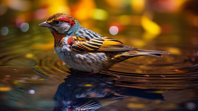 Sparrow Serenity: Charming Images of Delightful Little Birds