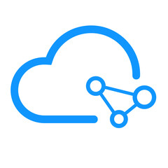 Technology big data visualization icon pack