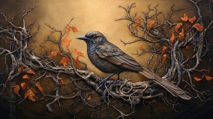 Sparrow Serenity: Charming Images of Delightful Little Birds