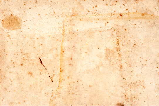 Aged Blank Paper Texture Background