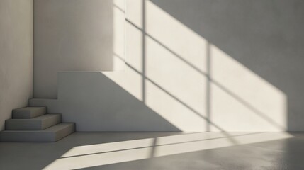 Obraz premium shadow of light comming from a window 