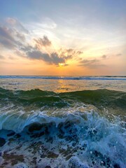 Sunrise on a beach