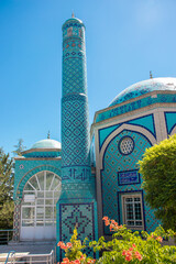 Historical tiled mosque in the center of Kütahya.