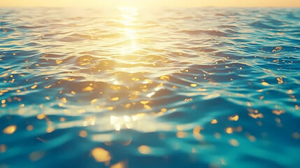 Tranquil water takes on a dreamlike blur effect