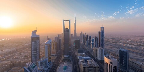 Riyadh Futuristic Skyline
