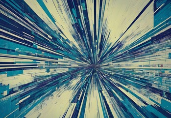 Arrière-plan Glitch Abstrait