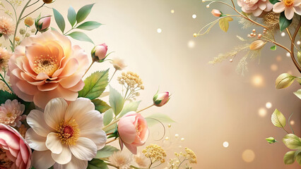 Elegant Flower Background