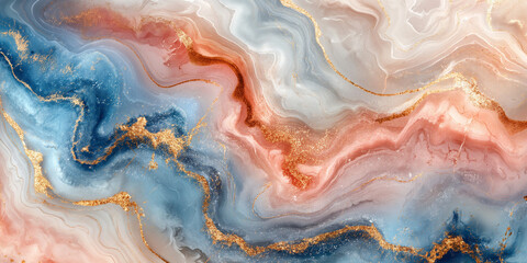 Luxurious Marble Swirls_High-End Pattern Background for Beauty and Fashion