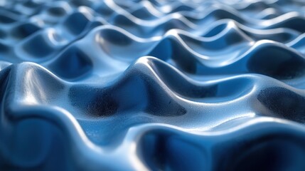 Obraz premium Serene Water Ripples Reflecting Light in a Calm Body of Water