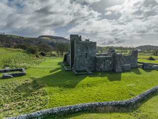 Fore benedictine abbey ruins in county westmeath, Ireland - obrazy, fototapety, plakaty