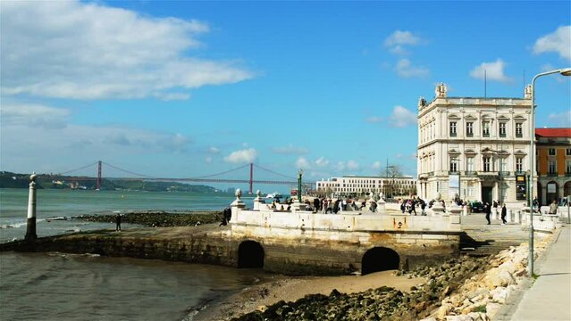 Praca do Comercio in Lisbon, Portugal