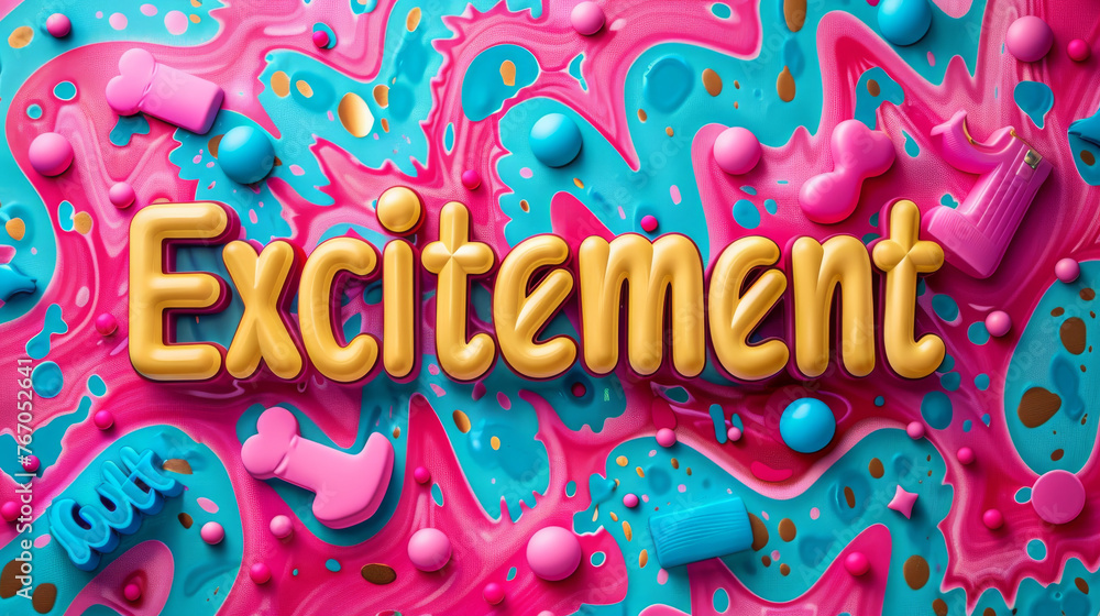 Aufkleber the image shows a single colored background with the word 