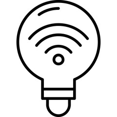 Smart Bulb Icon