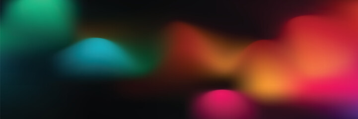 Creative covers or horizontal posters concept in modern minimal style for corporate identity, branding, social media advertising, promo. Minimalist cover design template with dynamic fluid gradient