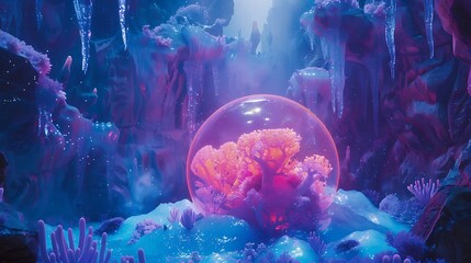 Icy Abode Cluster: A Mesmerizing Gathering of Igloos, Nestled in a Snowy Landscape, Each Dome a Testament to Arctic Craftsmanship and the Beauty of Subzero Architecture.