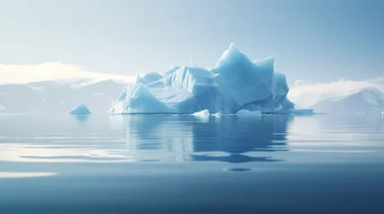Fotobehang iceberg in polar regions © Arti