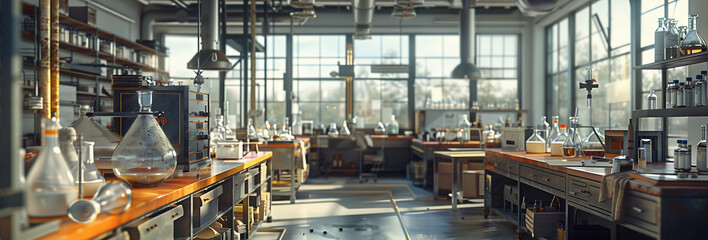 chemistry lab in school