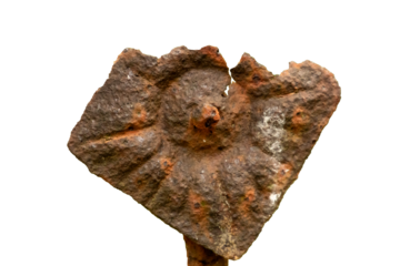Schmiedeeiserne Rosette