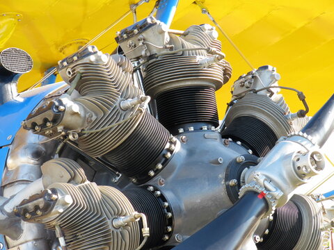 airplane propeller old museum steering wheel four winds stearman rotary engine